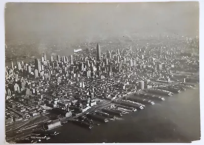 Margaret Bourke-White (1904 - 1971) - Aerial View Of Manhattan New York - 1939 • $4883.58