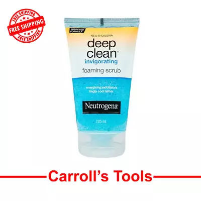 Neutrogena Deep Clean Invigorating Foaming Scrub 125mL • $17.98