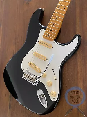 Fender Stratocaster ‘54 Black 1987 V Profile Neck • $1390