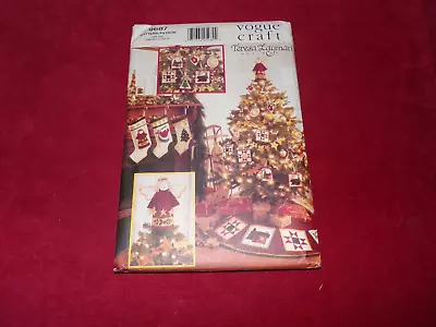 🦋 Vogue #9687 - Designer Teresa Layman-american Christmas Decoration Pattern Ff • $11.39