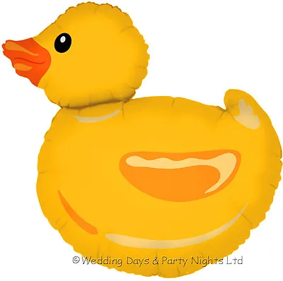 £5.49 • Buy 29  Rubber Duck Foil Helium Balloon Baby Shower Christening Birthday Party Decor