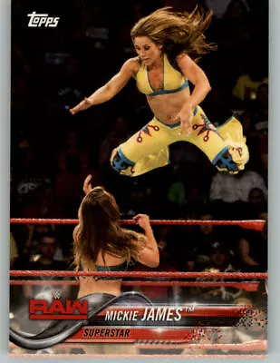 2018 Topps WWE #58 Mickie James • $1