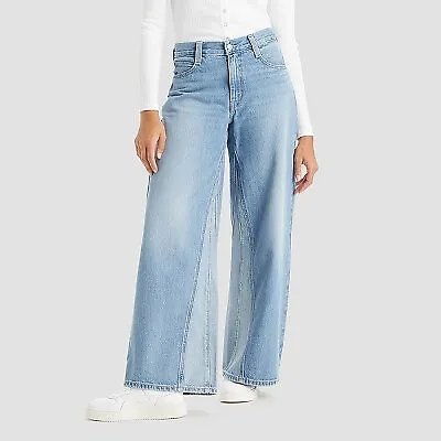 Levi's Women's Mid-Rise '94 Baggy Wide Leg Jeans - What Else Can I Say 28 • $29.99
