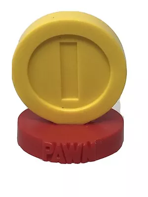 SUPER MARIO Chess Piece PAWN Gold Coin Collectors Edition Cake Topper • $3.36