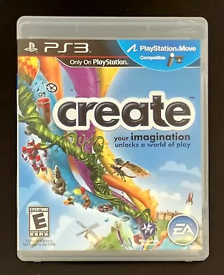 Create (Sony PlayStation 3 2010) PS3 Game CIB Complete Tested Vintage Authentic • $5.97