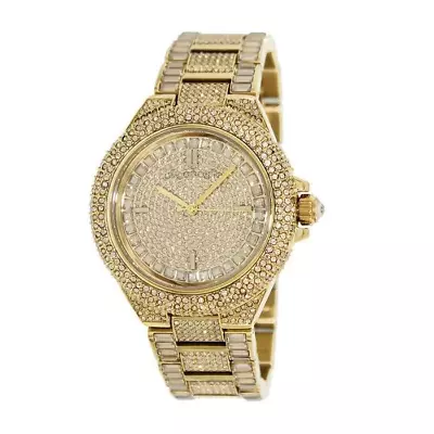 Michael Kors Camille Womens Watch Mk5720 Gold - Warranty - Rrp 379.00 • $172.51