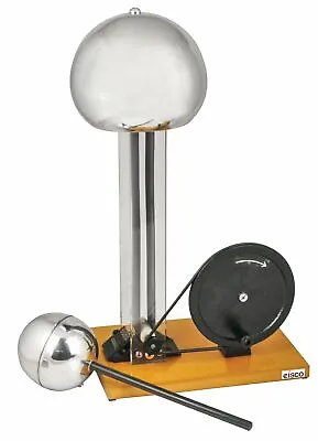 Hand Crank Van De Graaff Generator 7.9  Dome - Up To 100000 Volts - Eisco Labs • $156.99