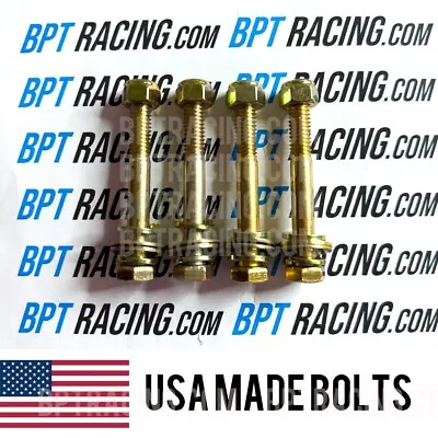 4x 1984 2013 C4 C5 C6 Corvette Front Shock Lower Bolt Kit Gr 8 USA Made Bolts • $28