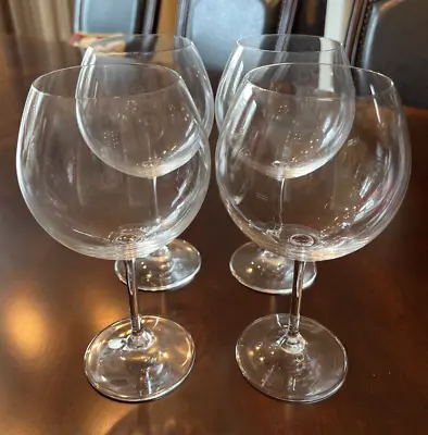 Marquis Waterford Wine Glasses Balloon Crystal Stemware (set Of 4 Per Listing) • $22.21