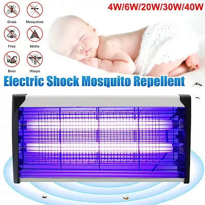£28.99 • Buy 40W LED Electric Mosquito Insect Fly Killer Bug Zapper Home UV Indoor Pest Trap