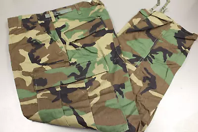 US Military Woodland BDU Trouser Pant - Choose Size Small Medium Large - Used • $15