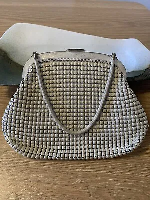 Oroton Mesh Made In West Germany Handbag VINTAGE Beautiful Internal Silk Gc • $29