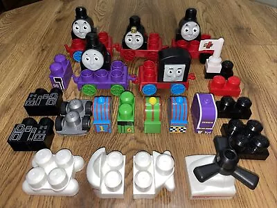 Lot Of 29 Mega Bloks Thomas And Friends Train Locomotive Mixed Parts Mattel • $12.99