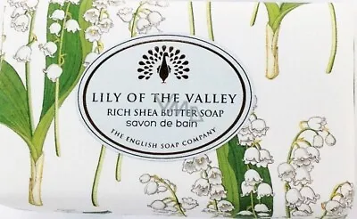 The English Soap Company -  Lily Of The Valley Wrapped Soap Bar - 200g • £9.99