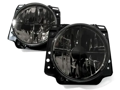 $79.99 • Buy VW Golf MK2 2 Crystal Clear Black Euro ECode Sport Headlight Headlamp Cross Hair
