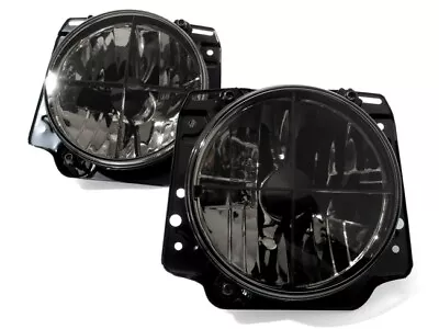 VW Golf MK2 2 Crystal Clear Black Euro ECode Sport Headlight Headlamp Cross Hair • $79.99