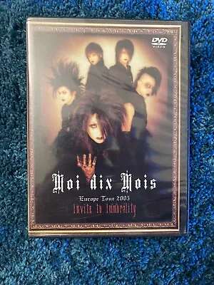 Moi Dix Mois /Europe Tour 2005~Invite To Immorarity EXCELLENT DISC Read Descrip • $45