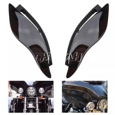 Batwing Fairing Air Wind Deflectors For Harley Touring Street Glide 2014-2022 • $15.69