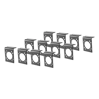 CURT 57205 Connector Mounting Brackets For 7-Way RV Blade (Black 12-Pack) • $47.95