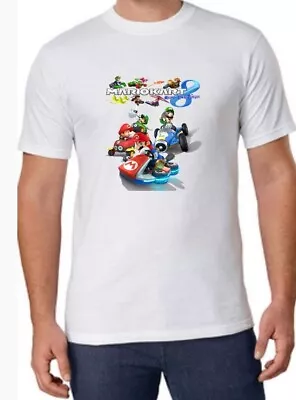 ( SUPERMARIO KART 8 ) -T Shirts (men's & Boys) By Steve • £7.75