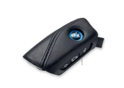 BMW Genuine OEM LEATHER KEY CASE  82-29-5-A2C-220 • $36.88