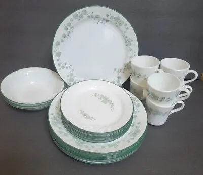 $175.74 • Buy Lot Of 30 Pc Corelle Callaway Ivy Platter Plates Bowls