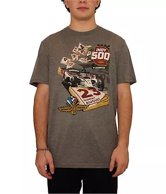 Indy 500 Mens August Calendar Graphic T-Shirt • $12.89