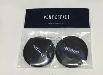 PONY EFFECT Smooth Dough Puff 2 Piece Cushion Puff Makeup New • $9