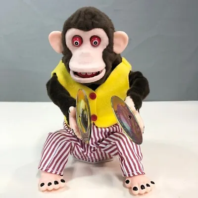 YAMANI Musical Jolly Chimp Monkey Doll Naughtiness Cymbal Toy Story No Box NEW • $160.90