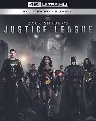 Zack Snyder's Justice League (4K Ultra HD + Blu-ray (4K UHD Blu-ray) (US IMPORT) • $74.58