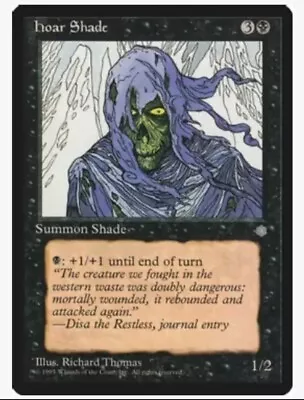 Hoar Shade (Near Mint NM) Magic The Gathering MTG - Ice Age • $1.95