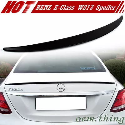 #US 17-23 Fits Mercedes Benz E-Class W213 4DR OE Trunk Spoiler Painted #040 • $114