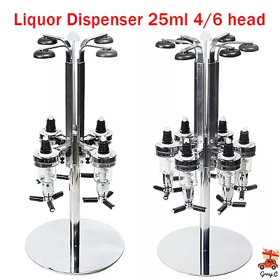 Liquor Dispenser 4/6 Bottle Wine Beer Alcohol Drink Bar Beverage Dispenser • $29.45