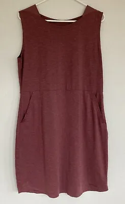 Women Columbia Athletic Omni-Wick Sleeveless Tank Dress Pockets L Pullover Sport • $12.95