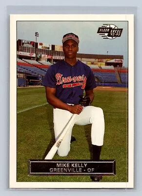 1992 Fleer Excel #3 Mike Kelly Greenville Braves • $1.88