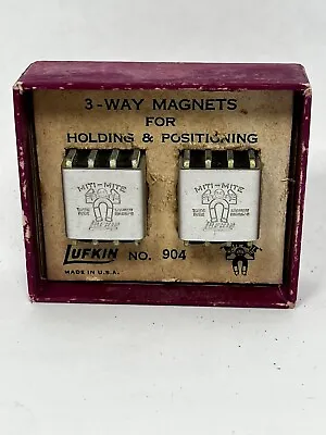 Vintage Lufkin No.904 Miti Mite Magnetic Blocks • $29.99