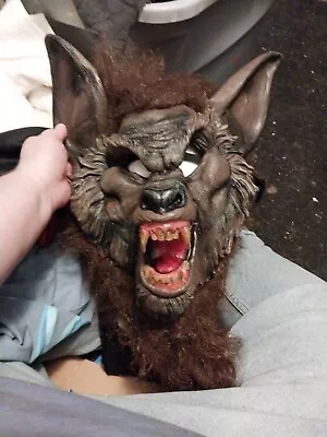 Halloween Costume Werewolf Mask Wolf Scary Full Head • $19.99