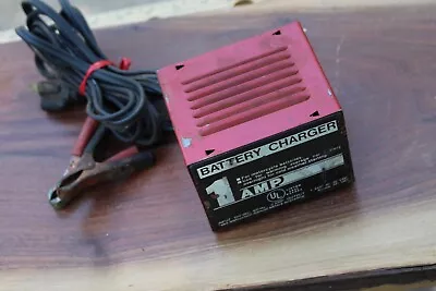 Vintage 1 Amp Champion Battery CHarger. Working. • $25.59
