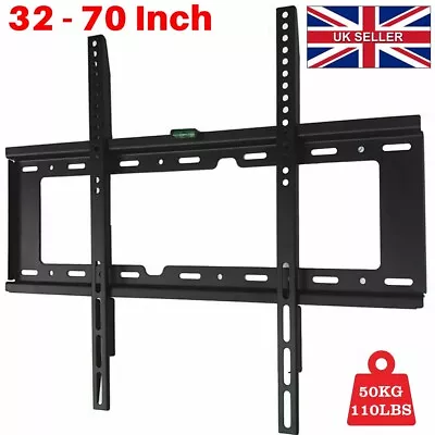 TV Wall Mount Bracket For 32 40 48 50 55 60 65 70 Inch Samsung LG Sony Hisense • £12.95