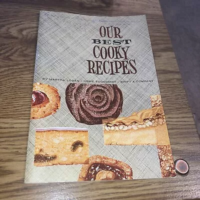 Our Best Cooky Recipes Martha Logan Swift & Co. 1962  Cookies • $5.99