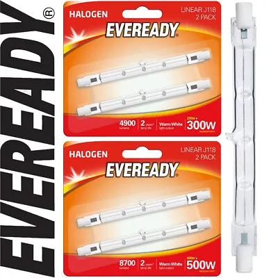 J118 Halogen Flood Light 118mm Bulb 500w By Eveready • £7.75