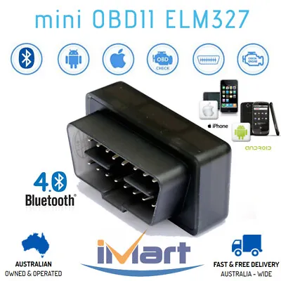 £22.74 • Buy ELM327 OBD2 Bluetooth 4.0 Car Diagnostic Scanner Tool IPhone Android Fits FIAT