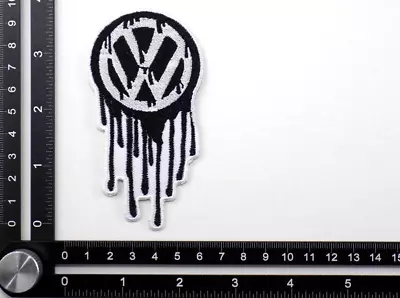 VW EMBROIDERED PATCH IRON/SEW ON ~3-7/8'' X 2  RACING FORMULA TRUCK RALLY DAKAR • $6.99
