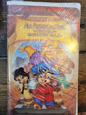 American Tail An - The Treasure Of Manhattan Island (VHS 2000 Clamshell) • $7.99