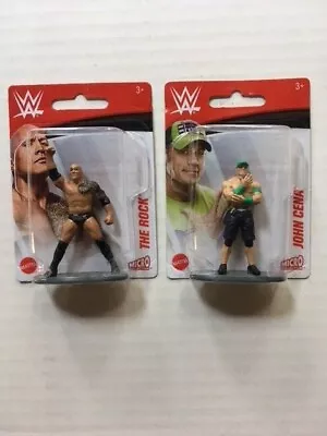 Set Of 2 Ww Figures - The Rock & John Cena  #x • $16.99