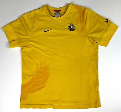 Vintage Nike Sportswear CA Club America Mexico Football Soccer T-Shirt Sz S • $14.95