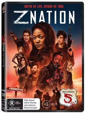 Z NATION 5 (2018): FINAL Zombie Apocalypse TV Season Series -  Au Rg4 DVD • $28.95