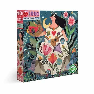 EeBoo 1000 Pc Puzzle – Mother Earth Kids Puzzle Family Puzzle 04129 • $34.64