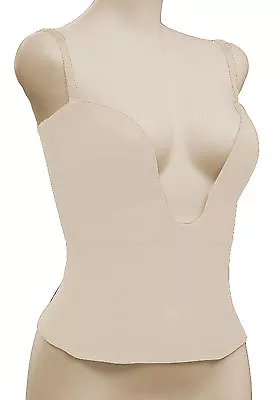 Women's Sexy Shapewear Shaping Cami Bra Deep U Plunge Multi-way Push Up V Bra • $9.99