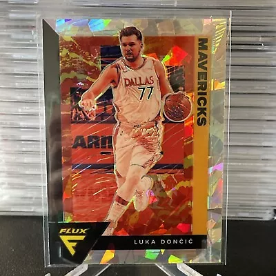 2020-21 Flux Silver Cracked Ice Prizm #37 Luka Doncic Dallas Mavericks • $2.99